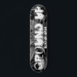 GROUND UP Black & White Skateboard Deck<br><div class="desc">Make a statement with the striking GROUND UP Black & White Skateboard Deck. Featuring a classic monochromatic design with the bold GROUND UP logo, this deck offers a sleek aesthetic for skaters who appreciate a timeless look. Crafted for durability and performance, it's ready to elevate your skateboarding experience. Grab this...</div>