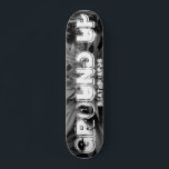 GROUND UP Black & White Skateboard Deck<br><div class="desc">Make a statement with the striking GROUND UP Black & White Skateboard Deck. Featuring a classic monochromatic design with the bold GROUND UP logo, this deck offers a sleek aesthetic for skaters who appreciate a timeless look. Crafted for durability and performance, it's ready to elevate your skateboarding experience. Grab this...</div>