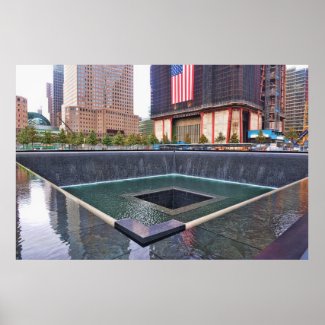Ground Zero 911 Memorial Poster