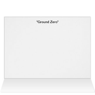 Ground Zero Cards