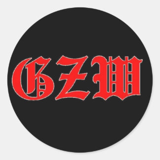 Ground Zero Warhead Classic Round Sticker