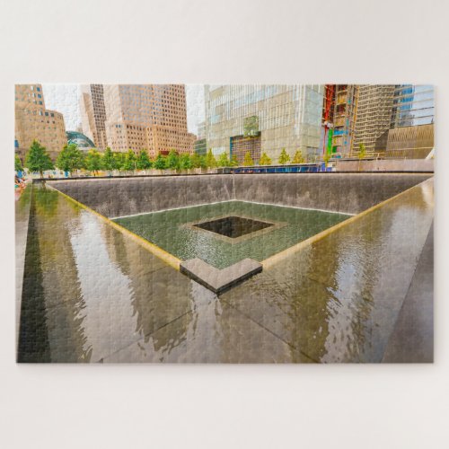 Ground Zero Water Feature New York Jigsaw Puzzle