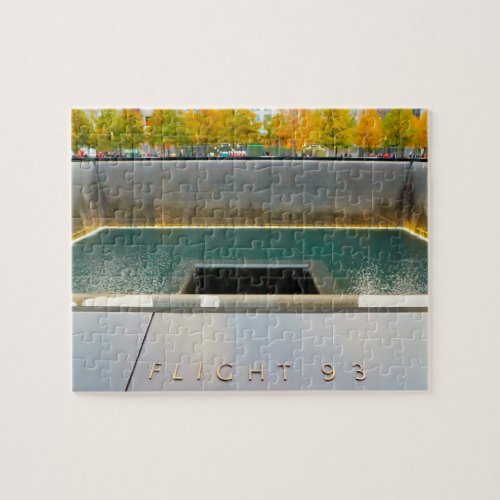 Ground Zero Water Feature New York Jigsaw Puzzle