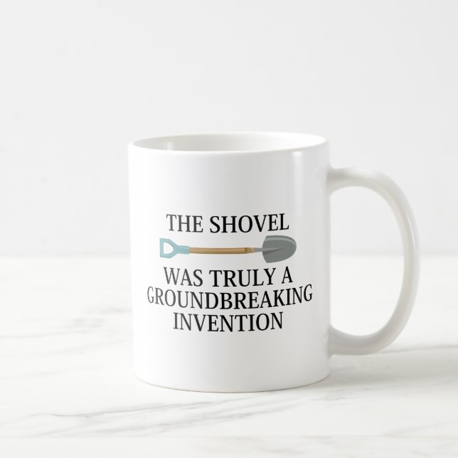 Groundbreaking Invention Coffee Mug (Right)