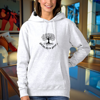 Grounded in Nature Tree of Life – Natural Mindful Hoodie