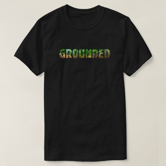 Grounded Logo Classic T-Shirt (Design Front)
