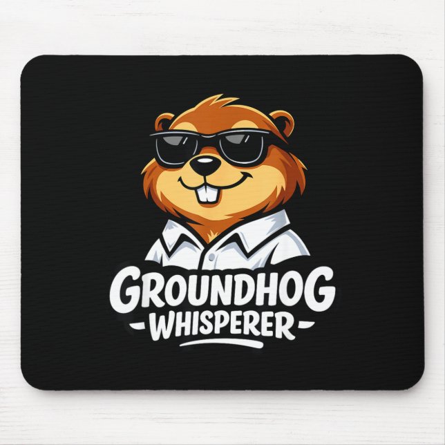 Groundhog _2  mouse pad (Front)
