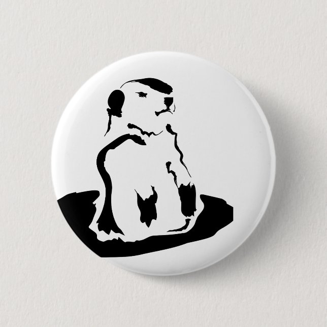 groundhog button (Front)