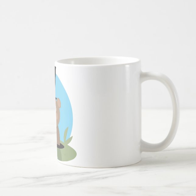 Groundhog Coffee Mug (Right)