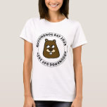 Groundhog Day 2024 with Groundhog face T-Shirt