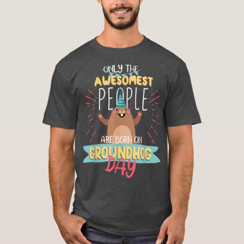 Groundhog Day Birthday 2021 Groundhog Lovers Gifts T_Shirt