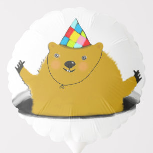 Groundhog Day Birthday Balloon