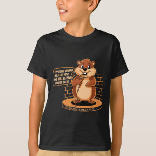 Groundhog Day Comedy Stand-up Weather Sarcasm Men  T-Shirt