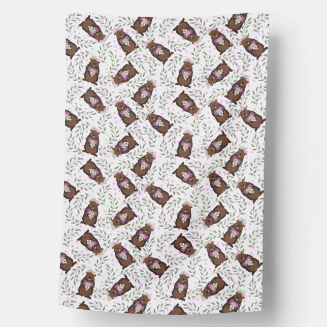 Groundhog Day Flag (Front)