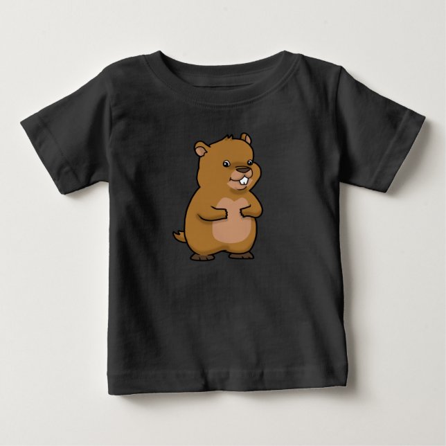 Groundhog Day Gift Men Women Groundhog Baby T-Shirt (Front)