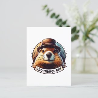 Groundhog Day, Groundhog, Postcrossing
