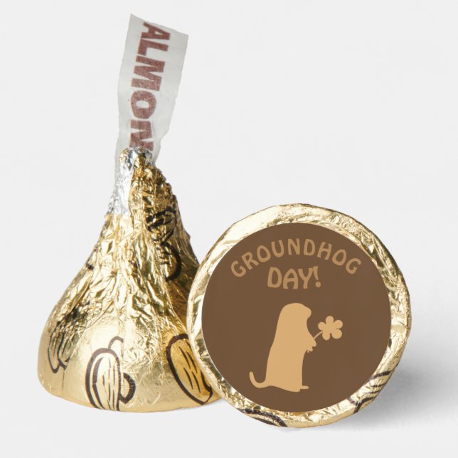 Groundhog Day Hershey®'s Kisses® (Front)