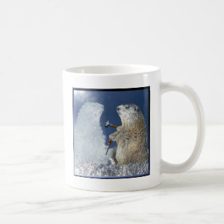 Groundhog Day Ice Sculpture Coffee Mug