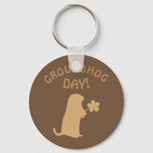 Groundhog Day  Keychain