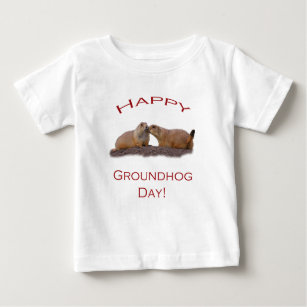 Groundhog Day Kiss Baby T-Shirt