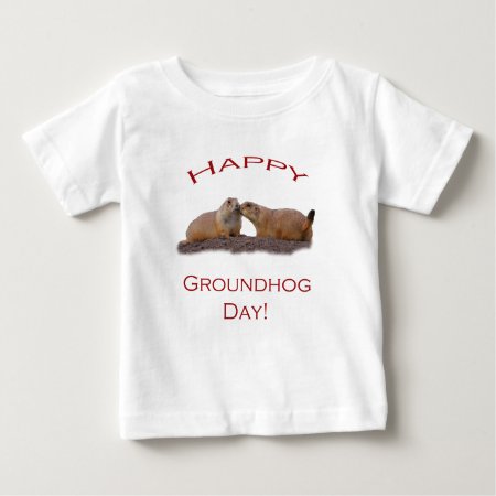 Groundhog Day Kiss Baby T-shirt