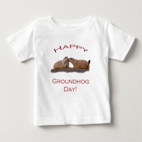 Groundhog Day Kiss Baby T_Shirt
