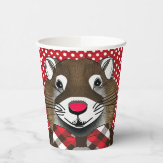 Groundhog Day Paper Cups