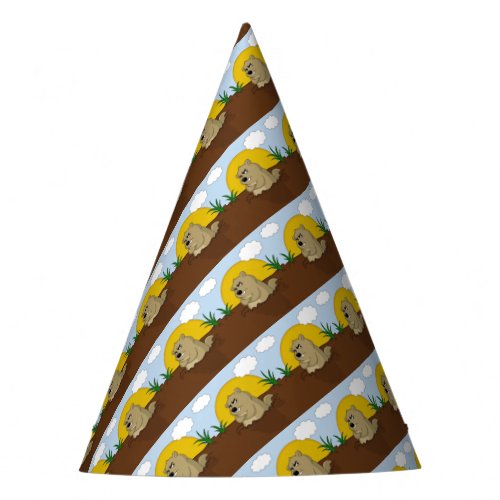 Groundhog day party hat