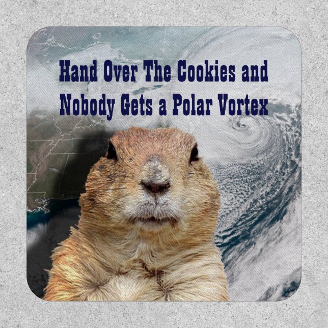 Groundhog Day Polar Vortex Patch (Front)