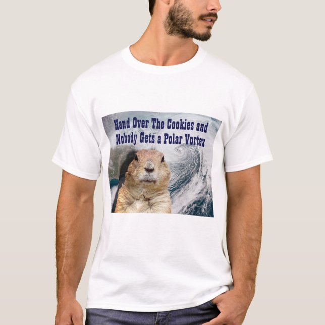Groundhog Day Polar Vortex T-Shirt (Front)