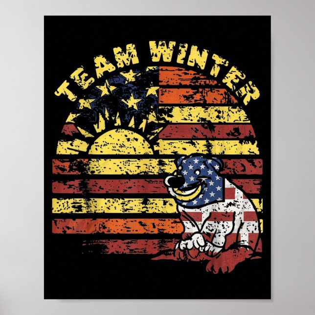 Groundhog Day Team Winter V6  Poster (Front)