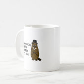 Groundhog Day tidings to you! Coffee Mug (Front Left)