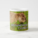 Groundhog Day tidings to you! mug