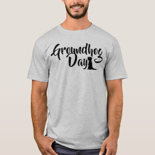 Groundhog Day with Groundhog Shadow T-Shirt