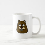Groundhog Face Coffee Mug