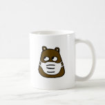 Groundhog in Face Mask Coffee Mug
