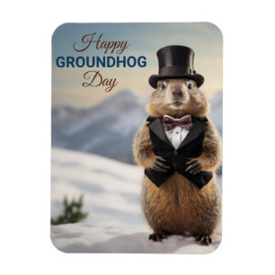 Groundhog  magnet