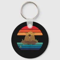 Woodchuck Colorado Key Chain