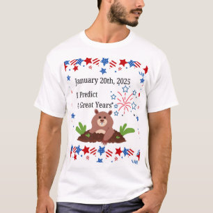 Groundhog’s Presidential Prediction Tee