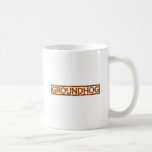 Groundhog Stamp Coffee Mug