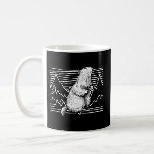 Groundhog Woodchuck Rodent Animal Whistler Badger Coffee Mug