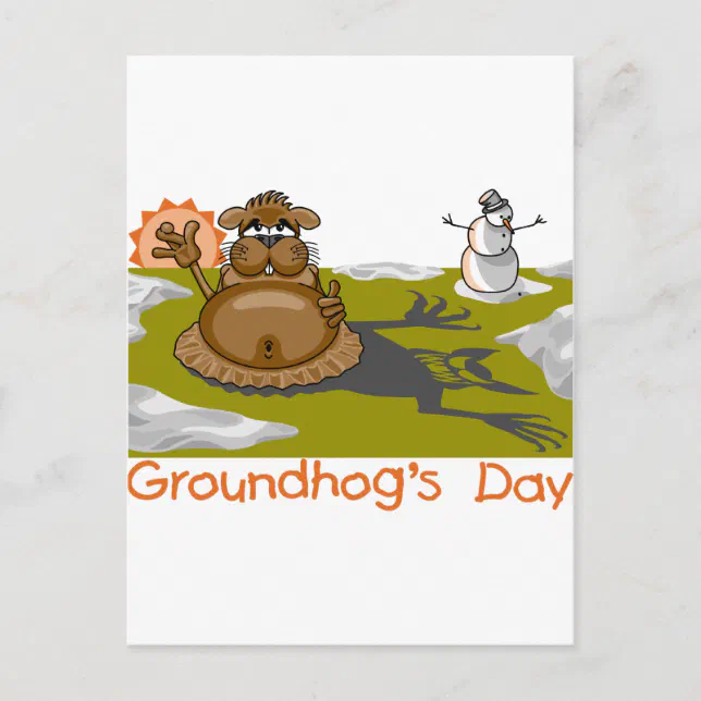 Groundhogs Day Postcard Zazzle