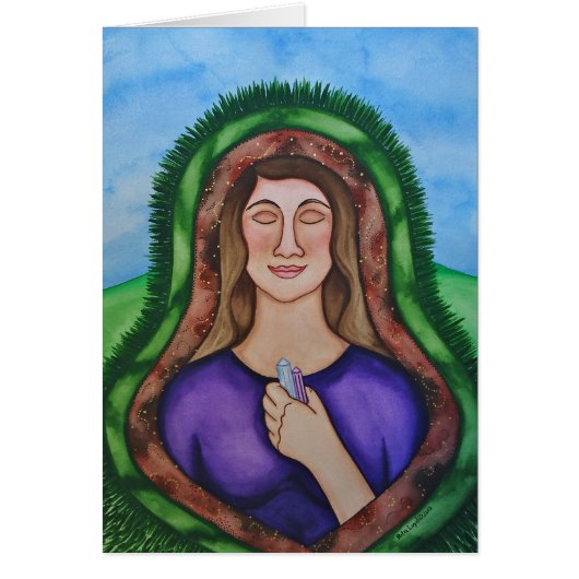 Grounding from the Earth by Rita Loyd Cards (Front)