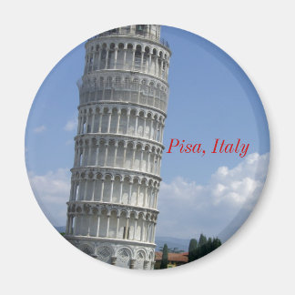 grounds lean twr pisa, Pisa, Italy Magnet