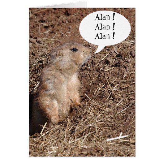 Groundsquirrel Card Template (Front)