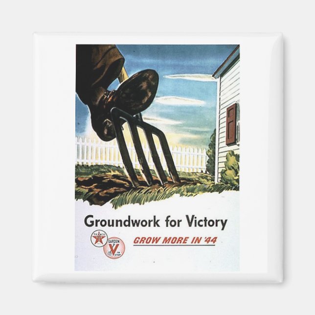 Groundwork for Victory Magnet (Front)