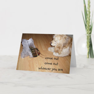 GROUP 40TH - LOBSTER/DOGGIE CARD