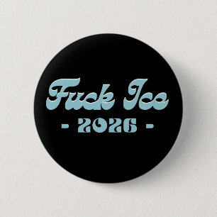 Group Anti-ICE OUT Anti Trump Button