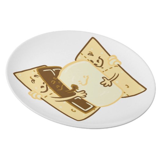 Group Hug Dinner Plate (Right Side)