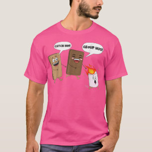 Group Hug Funny Smores Chocolate Marshmallow Campi T-Shirt